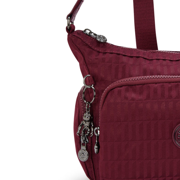 KIPLING Medium crossbody Female Maroon Tile Jq Gabb S I7101-9HX