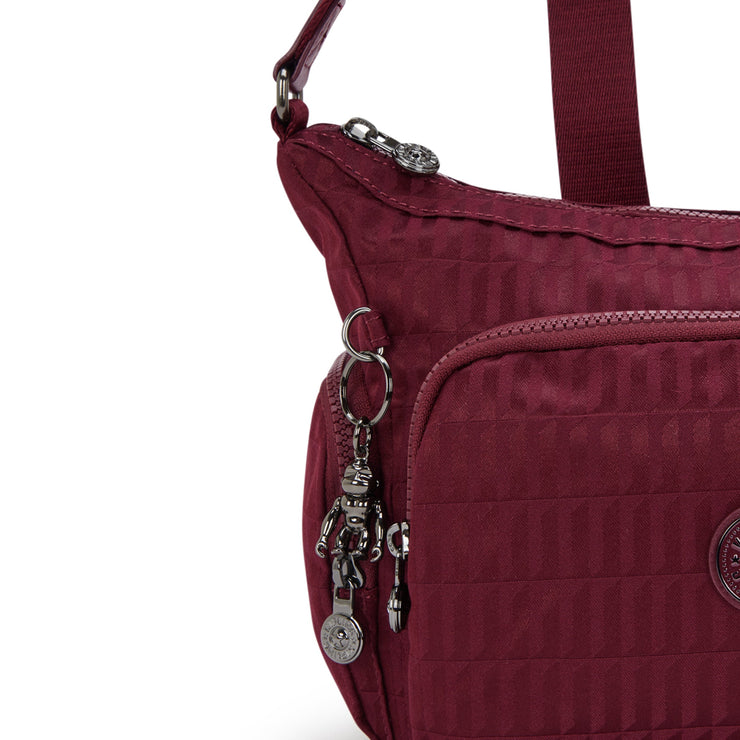 KIPLING Medium crossbody Female Maroon Tile Jq Gabb S I7101-9HX