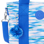 KIPLING-Minta M-Medium tote (with removable shoulderstrap)-Diluted Blue-I7229-TX9