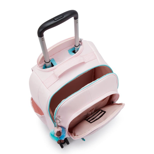 KIPLING Large wheeled backpack (with laptop compartment) Female Sea Pink Met New Zea I7267-52J