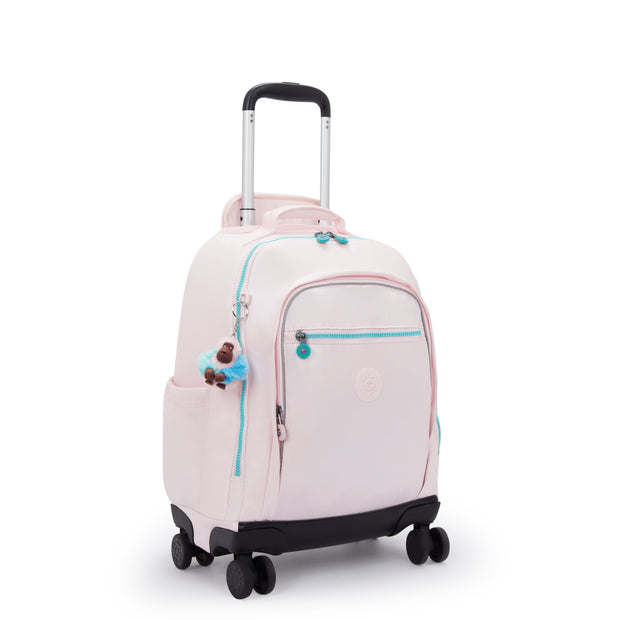 KIPLING Large wheeled backpack (with laptop compartment) Female Sea Pink Met New Zea I7267-52J