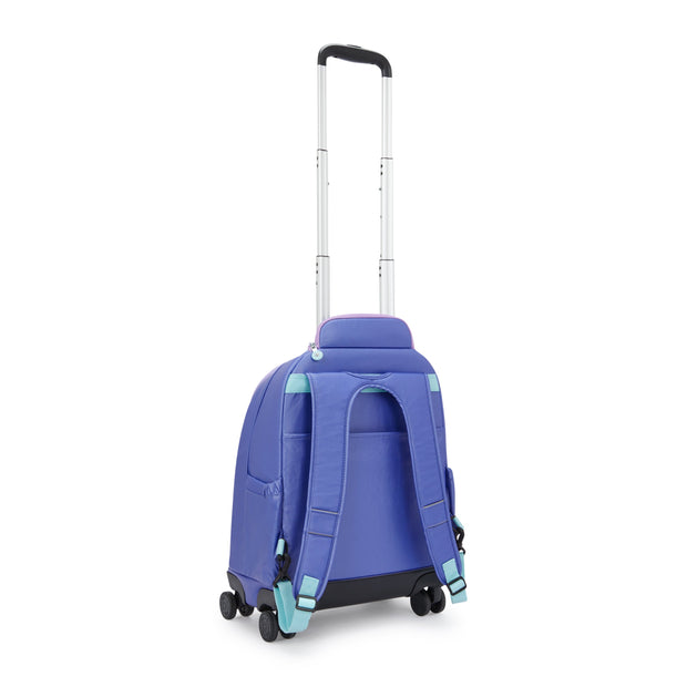 KIPLING Large Wheeled Backpack (with laptop compartment) Female Cosmic Metallic New Zea I7267-8DE