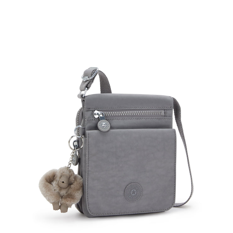 KIPLING Small crossbody Female Inviting Grey New Eldorado I7291-8DH