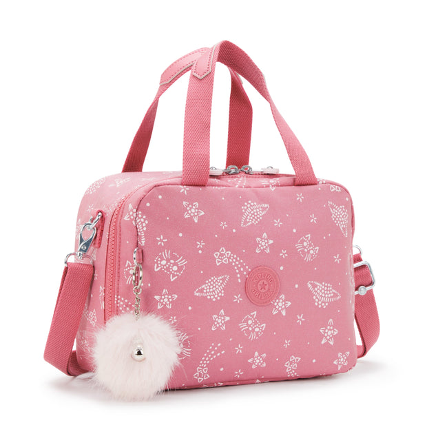 KIPLING Large lunchbag (with trolley sleeve) Female Glitter Cats Miyo I7363-5FR