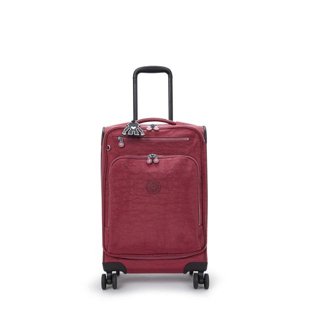 KIPLING Small wheeled luggage Female Lounge Wine New Youri Spin S I7504-5FW