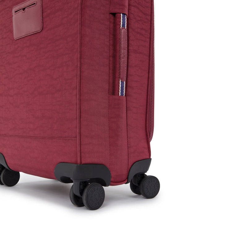 KIPLING Small wheeled luggage Female Lounge Wine New Youri Spin S I7504-5FW