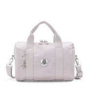 KIPLING-Bina M-Medium handbag (with detachable shoulderstrap)-Gleam Silver-I7571-K6G