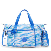 KIPLING-Art M Baby Bag-Large babybag (with changing mat)-Diluted Blue-I7666-TX9
