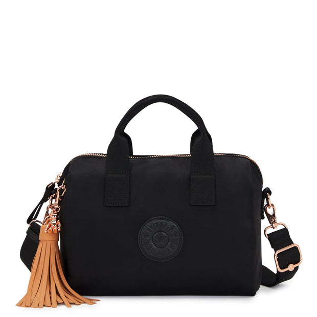 KIPLING-Bina M-Medium Handbag (With Detachable Shoulderstrap)-Rose Black-I7671-53H