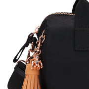 Kipling-Bina M-Medium Handbag (With Detachable Shoulderstrap)-Rose Black-I7671-53H
