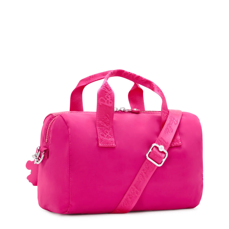 KIPLING-Bina M-Barbie™ Medium Handbag With Detachable And Adjustable Shoulder Straps-Power Pink-I7678-BA2