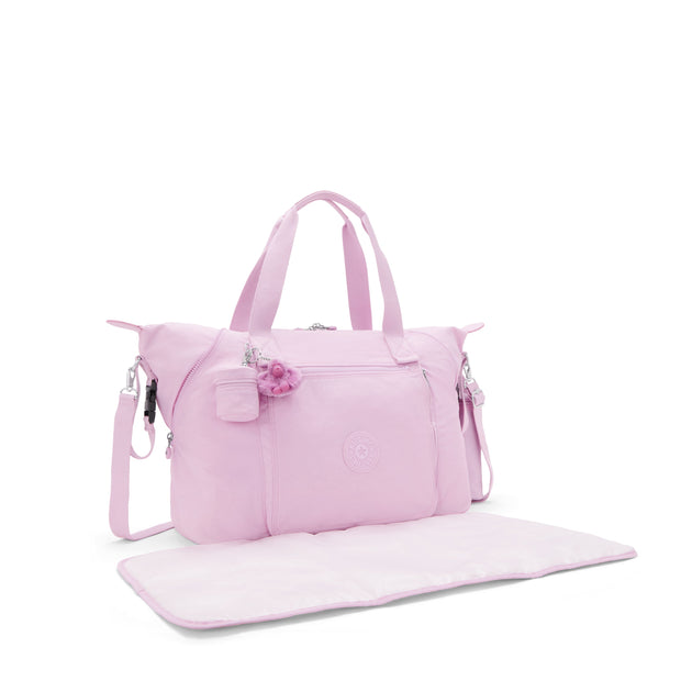 KIPLING-Art M Baby Bag-Large babybag (with changing mat)-Blooming Pink-I7793-R2C