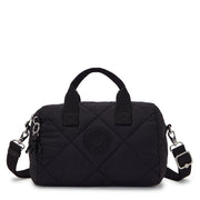 KIPLING-Bina M-Medium Handbag (With Detachable Shoulderstrap)-Cosmic Black Quilt-I7934-95R