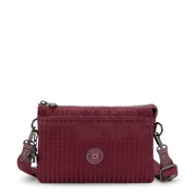 KIPLING Small crossbody (with removable shoulderstrap) Female Maroon Tile Jq Riri I7967-9HX