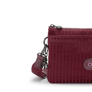 KIPLING Small crossbody (with removable shoulderstrap) Female Maroon Tile Jq Riri I7967-9HX