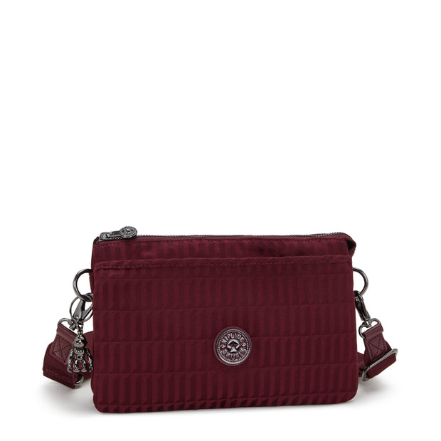 KIPLING Small crossbody (with removable shoulderstrap) Female Maroon Tile Jq Riri I7967-9HX