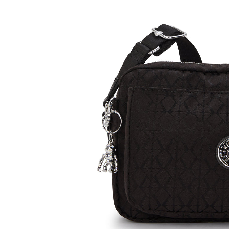 KIPLING Medium crossbody Female Noir Sign Jq Abanu M I8024-4NW