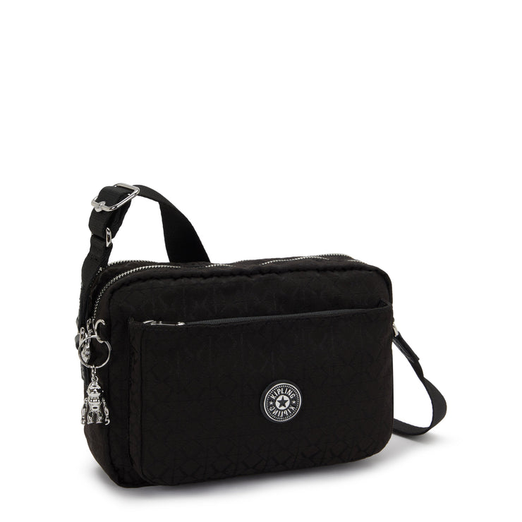 KIPLING Medium crossbody Female Noir Sign Jq Abanu M I8024-4NW