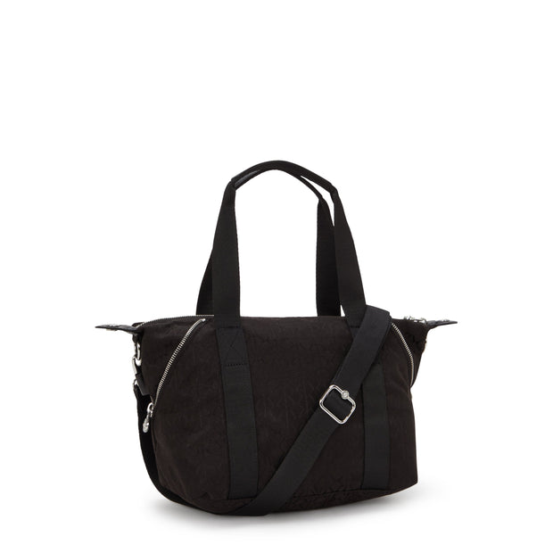 KIPLING Small handbag (with removable shoulderstrap) Female Noir Sign Jq Art Mini I8028-4NW