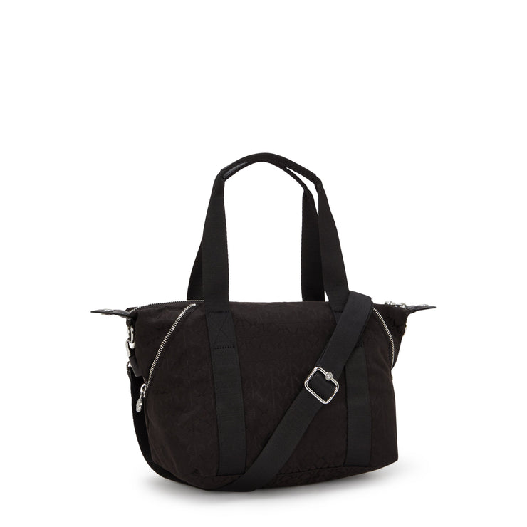 KIPLING Small handbag (with removable shoulderstrap) Female Noir Sign Jq Art Mini I8028-4NW