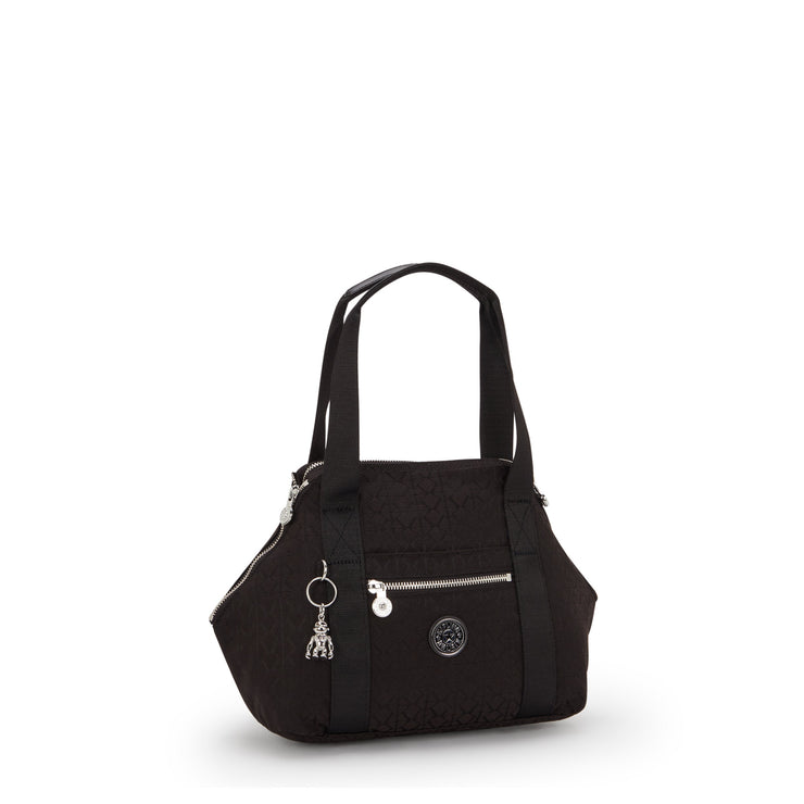 KIPLING Small handbag (with removable shoulderstrap) Female Noir Sign Jq Art Mini I8028-4NW
