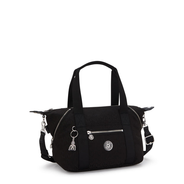 KIPLING Small handbag (with removable shoulderstrap) Female Noir Sign Jq Art Mini I8028-4NW