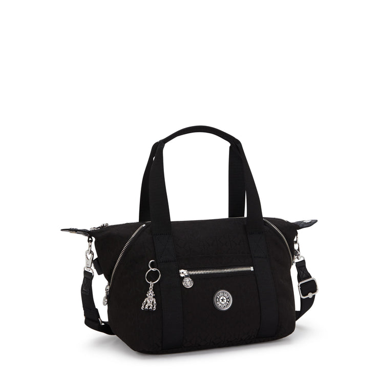 KIPLING Small handbag (with removable shoulderstrap) Female Noir Sign Jq Art Mini I8028-4NW
