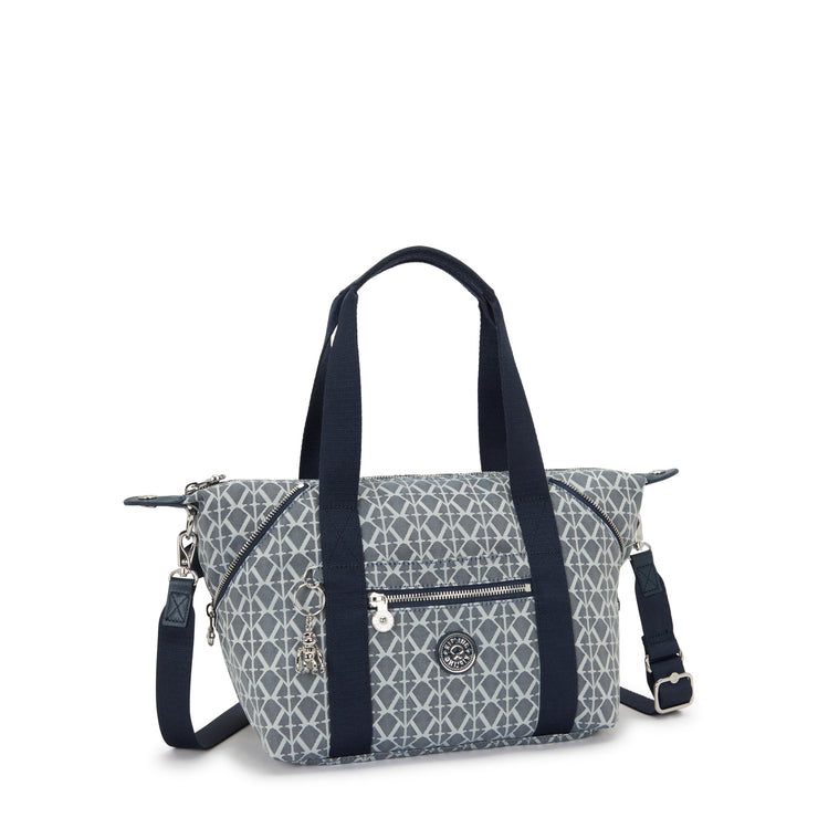 KIPLING Small handbag (with removable shoulderstrap) Female Navy Sign Jq Art Mini I8028-8DM