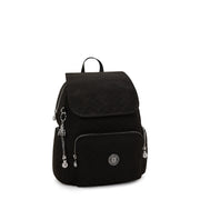 KIPLING Small backpack Female Noir Sign Jq City Zip S I8029-4NW
