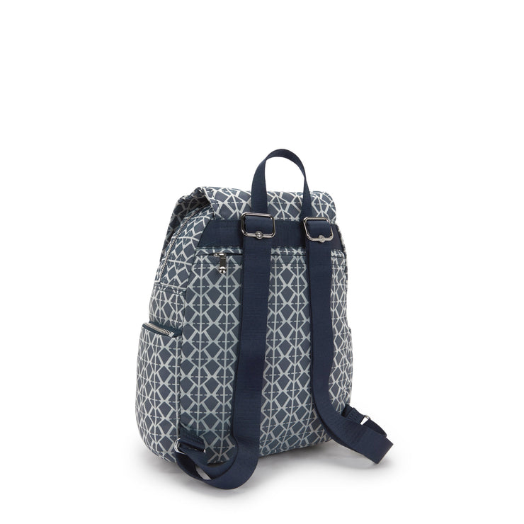 KIPLING Small backpack Female Navy Sign Jq City Zip S I8029-8DM