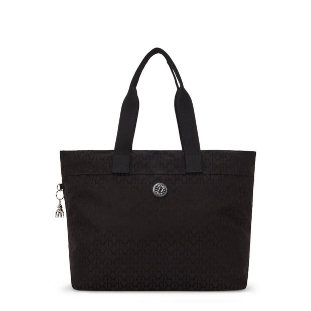 KIPLING Large Tote Female Noir Sign Jq Colissa Up I8030-4NW