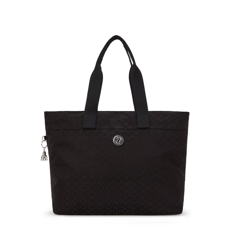 KIPLING Large Tote Female Noir Sign Jq Colissa Up I8030-4NW