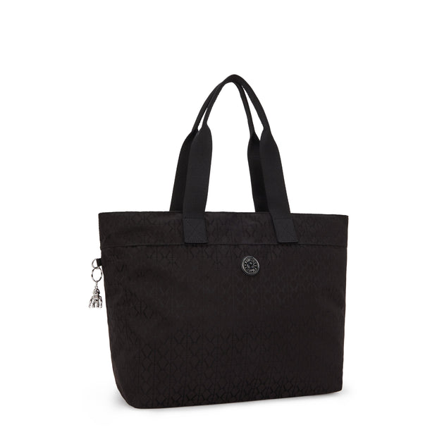 KIPLING Large Tote Female Noir Sign Jq Colissa Up I8030-4NW