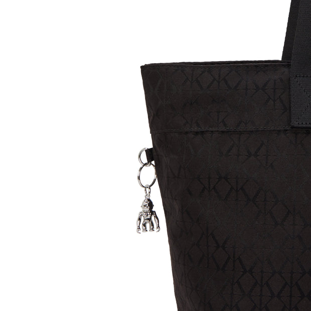 KIPLING Large Tote Female Noir Sign Jq Colissa Up I8030-4NW
