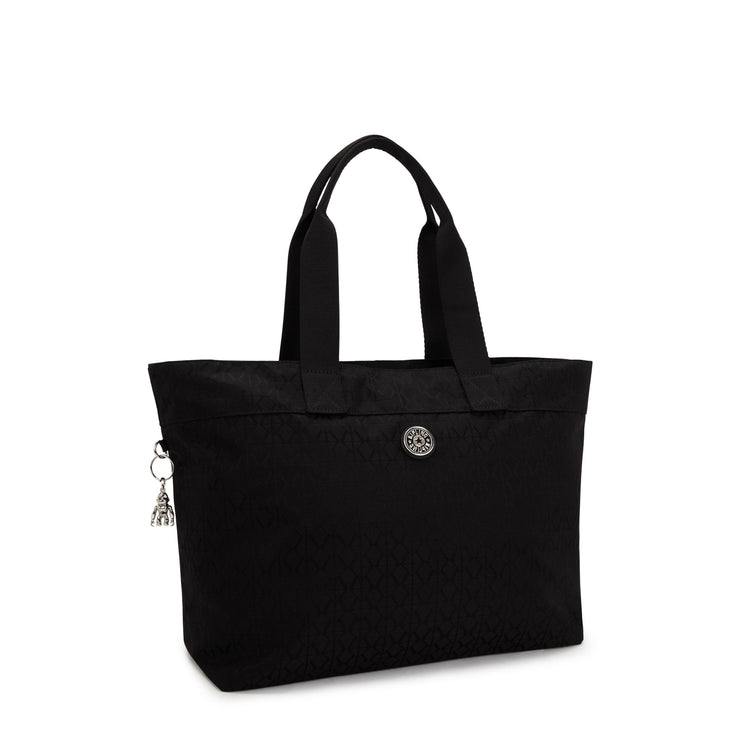 KIPLING Large Tote Female Noir Sign Jq Colissa Up I8030-4NW