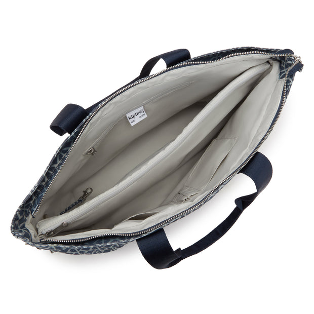 KIPLING Large Tote Female Navy Sign Jq Colissa Up I8030-8DM