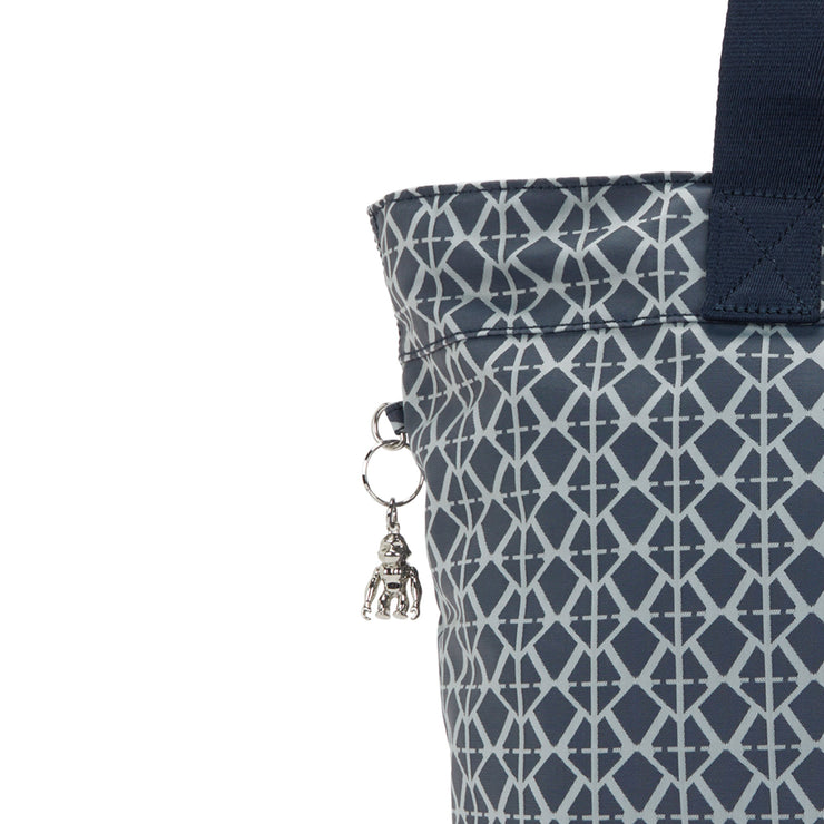 KIPLING Large Tote Female Navy Sign Jq Colissa Up I8030-8DM
