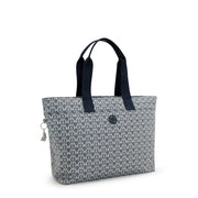 KIPLING Large Tote Female Navy Sign Jq Colissa Up I8030-8DM
