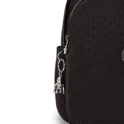 KIPLING Medium Backpack Female Noir Sign Jq Delia I8034-4NW