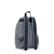 KIPLING Medium Backpack Female Navy Sign Jq Delia I8034-8DM