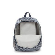 KIPLING Medium Backpack Female Navy Sign Jq Delia I8034-8DM