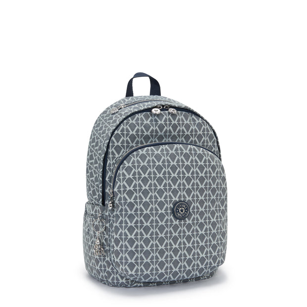 KIPLING Medium Backpack Female Navy Sign Jq Delia I8034-8DM