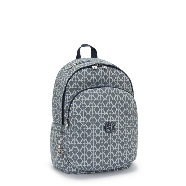 KIPLING Medium Backpack Female Navy Sign Jq Delia I8034-8DM