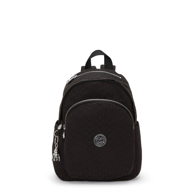 KIPLING Small backpack Female Noir Sign Jq Delia Mini I8035-4NW