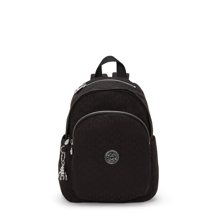 KIPLING Small backpack Female Noir Sign Jq Delia Mini I8035-4NW