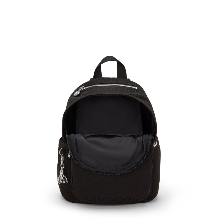 KIPLING Small backpack Female Noir Sign Jq Delia Mini I8035-4NW