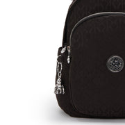 KIPLING Small backpack Female Noir Sign Jq Delia Mini I8035-4NW