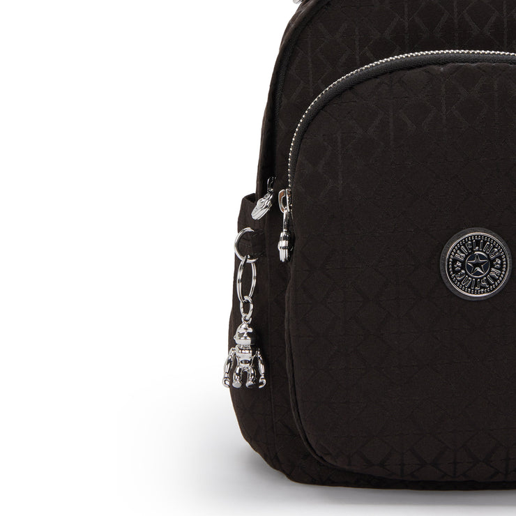 KIPLING Small backpack Female Noir Sign Jq Delia Mini I8035-4NW