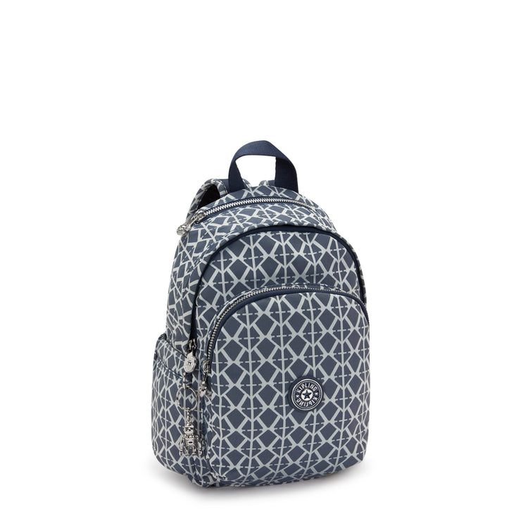KIPLING Small backpack Female Navy Sign Jq Delia Mini I8035-8DM
