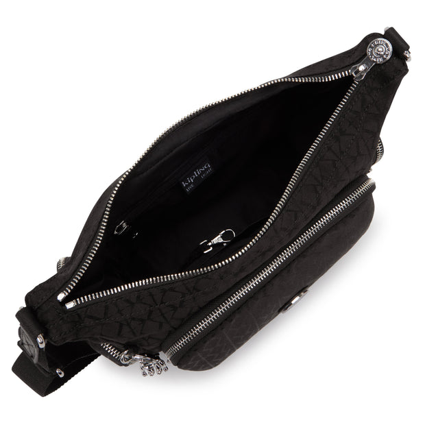 KIPLING Medium crossbody Female Noir Sign Jq Gabb S I8039-4NW